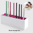 thumbnail image 5 of 4PCS Makeup Brushes Holder Organizer, ABS+TPE Rack Display Storage for Brush, Eyeliners , Cosmetic Tools Container, 5 of 5