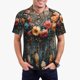 thumbnail image 1 of Fotbe Floral Dreamcatcher Elegance Camiseta Polo de Golf para Hombre con Estampado – Camisa Deportiva Transpirable con Cuello Abotonado-3X-Large, 1 of 6