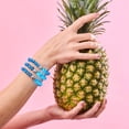 thumbnail image 3 of Azul | .925 Sterling Silver | Firefly Glass Evil Eye Bracelet, 3 of 7
