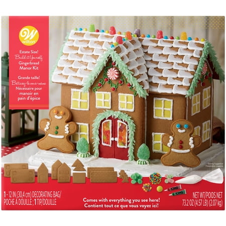Wilton Build It Yourself Gingerbread Manor Decorating Kit