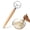 M, variant on 10 Inch Danish Dough Whisk, 304 Stainless Steel Dough Whisk with Long Smooth Wooden Handle - Dutch Whisk Sourdough Bread Tools for Pizza, Pastry & Cake Batter Mixing Easy & Quick