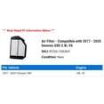 thumbnail image 2 of Air Filter - Compatible with 2017 - 2020 Genesis G80 3.8L V6 2018 2019, 2 of 2
