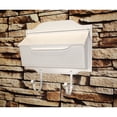 thumbnail image 2 of Home Key, Letter Holder SHC-1002-WH Contemporary Horizontal Mailbox - White, 2 of 2