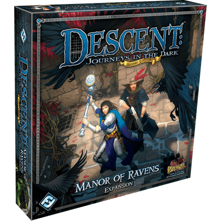 Descent Journeys in the Dark Second Edition: Manor of Ravens (Best Descent Second Edition Expansion)