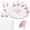 Aurora Pink, variant on Modelones Nail Stand Round Metal Base Press on Nail Tips Holder 200pcs Tabs Magnetic Nail Stuff Nail Stands for Press ons False Nail Tips Practice Acrylic Holder Strong Metal Base Painting Display