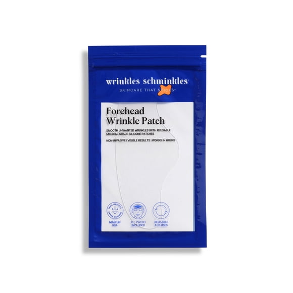 Wrinkles Schminkles Forehead Single Silicone Patch - Reusable 8-10 Times(1 per pack)