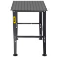 thumbnail image 2 of STAWAY 36" x 24" Welding Table - 800 lbs Capacity, Adjustable Feet, Fixture Holes for Easy Clamping, Perfect for Professionals & Hobbyists, 2 of 9
