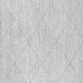 thumbnail image 1 of Ahgly Company Indoor Square Solid Gray Modern Area Rugs, 4' Square, 1 of 4