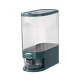 thumbnail image 4 of GROWTH TANK Airtight Cereal Storage Containers and Cup Storage Box Sealed Moistureproof Rice Green Large, 4 of 9