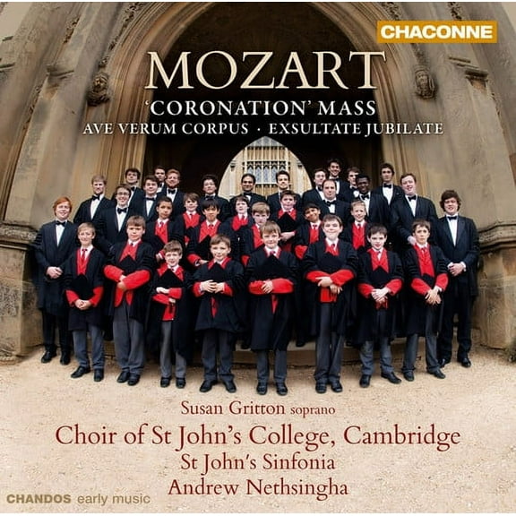 St. John's College Choir, Cambridge - Coronation Mass & Ave Verum Corpus & - Music & Performance - CD