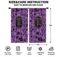 thumbnail image 2 of Blackout Kids Curtains,Witch's Brew Halloween Pattern Childrens Insulated Curtains Set Of 2,Bedroom Essentials,Toddler Room Decor 42"x84", 2 of 5