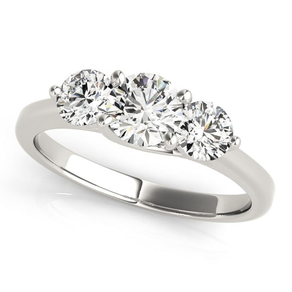 Grace Diamond Three Stone Ring