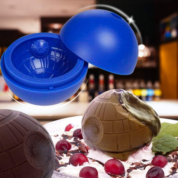 Star Wars Ice Cube Trays, Death Star Ice Maker Mold for Whiskey Cocktail  Chocolate, Large Ice Ball Silicone Mold for Drinks （2 Pack） - Yahoo Shopping