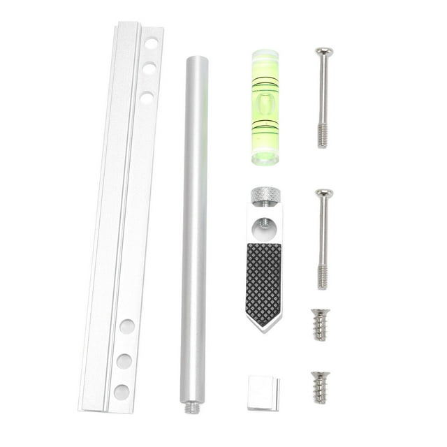Anti Sag GPU Stand with Adjustable Aluminum Alloy Video Card Support Bracket, Securely Holds GPU, Compatible with ITX, MATX, ATX Cases, Easy to Install, Ensures Level GPU