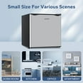 BANGSON Small Refrigerator,1.6 cu.ft Mini Fridge With Freezer,For