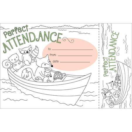 UPC: 0704068004283 | Barker Creek Color Me! Attendance Awards & Bookmarks Set (BC428)