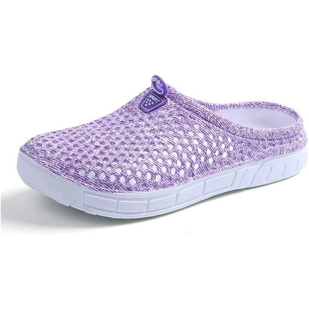 

KAQ Women s Clogs Shoes Sandals Quick-Dry Lightweight Summer Beach Shoe Garden Clogs Casual Slippers