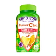 vitafusion Extra Strength Power C Gummy Vitamins, Tropical Citrus Flavored Immune Support (1) Vitamins, 92 Count