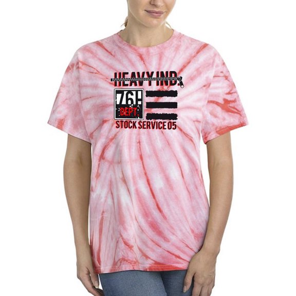 Heavy Stock Service Banner Tie Dye Cyclone Women -Image by Shutterstock, Female Medium