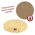 thumbnail image 5 of Majestic Pet | Fusion Round Pet Bed For Dogs, Removable Cover, Yellow, Medium, 5 of 5