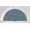 Blue-blackout, variant on Arch Window Shades Half Circle Blackout Cellular Shades Cordless No Drill Blinds for Windows Half Moon Honeycomb Fabric No Tools Room Darkening Shades Easy Install (1PCS White 48" W X 24" H)
