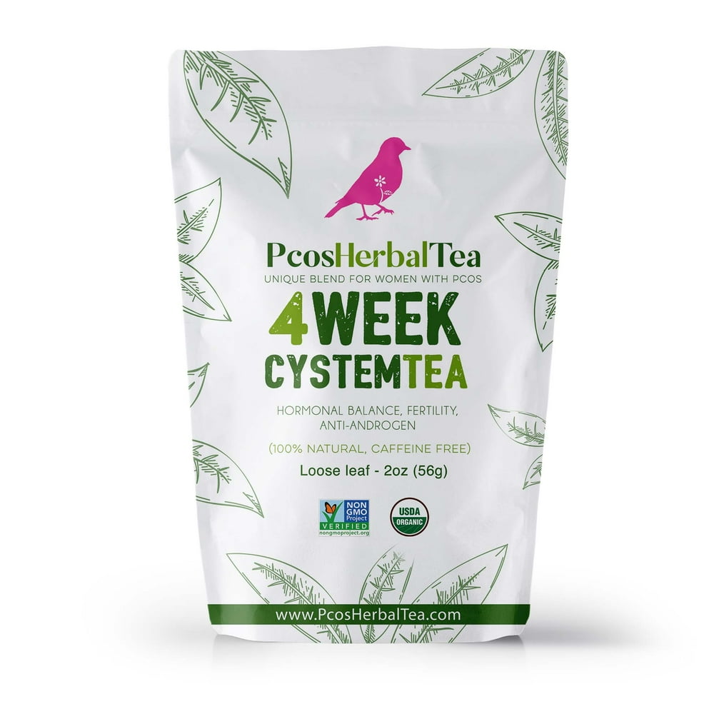 PCOS Herbal Tea for Hormonal Balance, Fertility, Menstrual Cycle Health