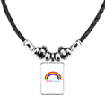 thumbnail image 1 of todo amor es igual collar a mano colgante de cuerda de cuero Unbranded M, 1 of 3
