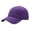 Purple, variant on Casual Hat Solid Color Baseball Cap Adjustable Washed Cap for Walking Travel and Outdoor