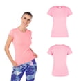 thumbnail image 2 of Playera para Dama, Color Rosa Neón, Tamaño Mediana, 2 of 3