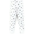 thumbnail image 5 of Hudson Baby Cotton Pants and Leggings, Black Cloud Stars, 0-3 Months, 5 of 6