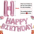 thumbnail image 3 of Banner rosa de feliz cumpleaños Accevo para decoración de fiesta de cumpleaños, 3 of 7