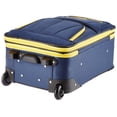 thumbnail image 4 of Juego de equipaje Rockland Fashion Softside Upright Navy de 2 piezas, 4 of 5