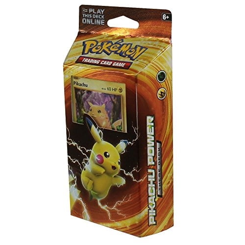 Baraja temática Pokémon Pokémon XY Evolutions Pikachu Power con accesorios