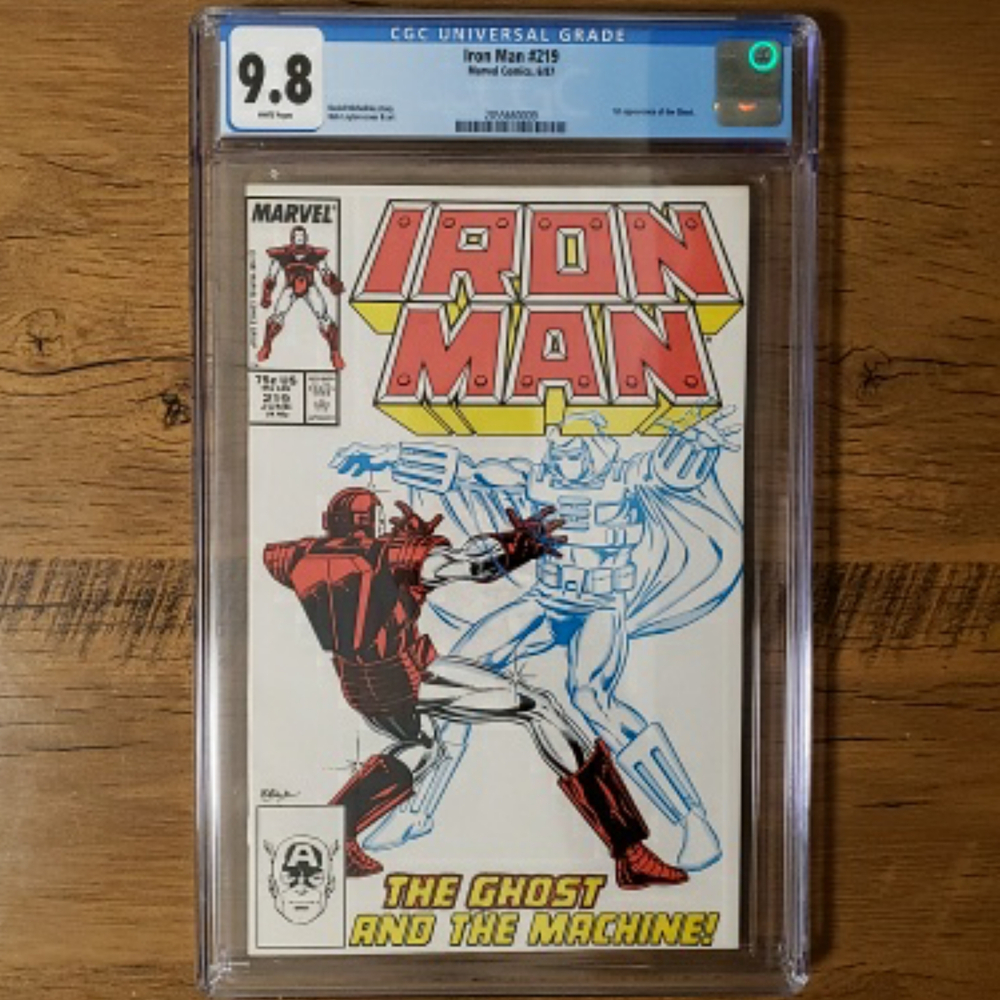 Iron Man #219 - CGC 9.8 Comic Book