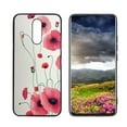 thumbnail image 1 of Compatible with Harmony 3 Phone Case, Poppies-Pink-234 Case Men Women, Flexible Silicone Shockproof Case for Harmony 3, 1 of 1