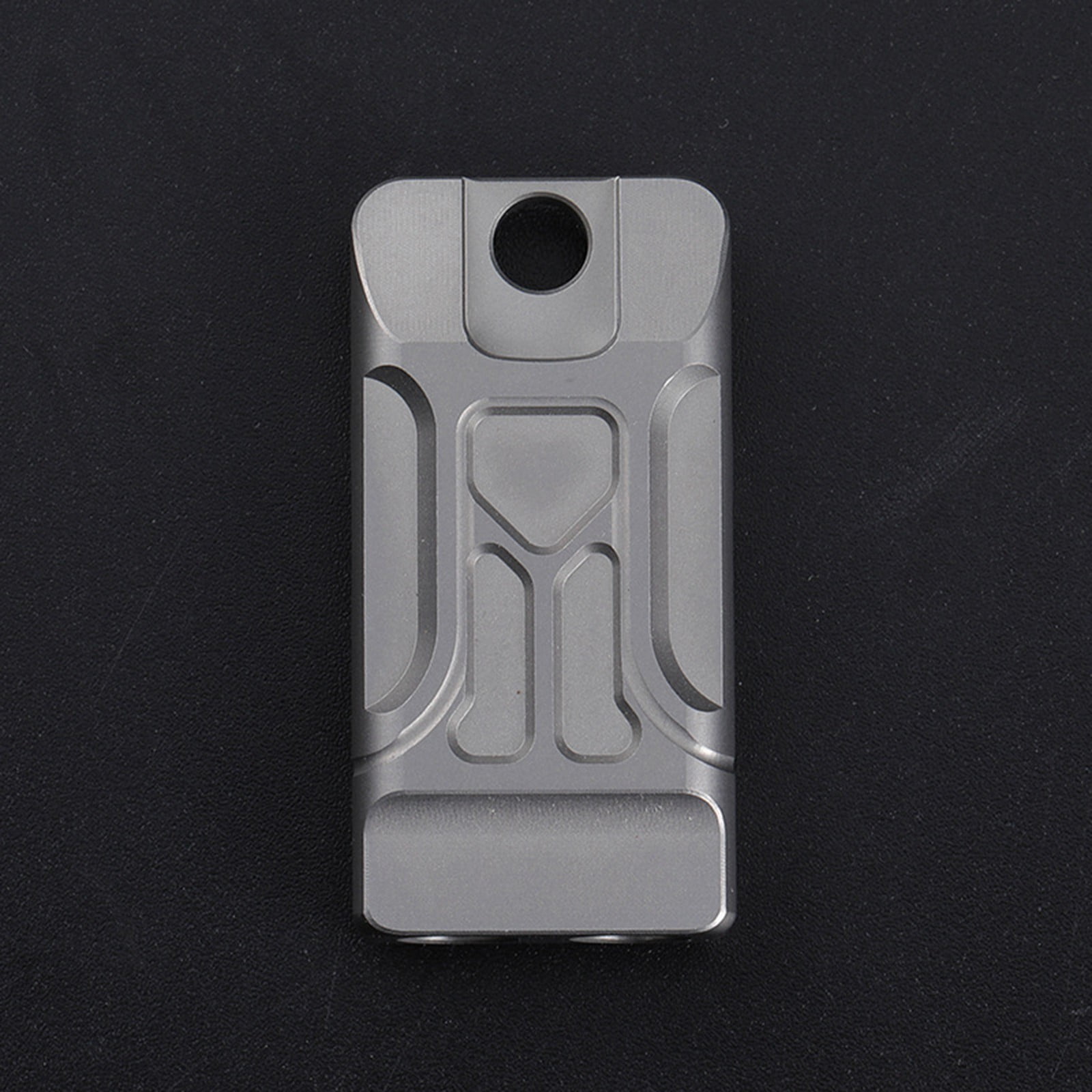 Titanium Double Tube Whistle Survival Loud Whistle Safe Whistle Signal Whistle