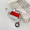 thumbnail image 4 of For AirPods Pro3 Pro2 4 3 2 1 Pro Earphone Case 3D Snoopy Silicone Cartoon Headphone Box With Pendant Funny Cover, 4 of 5