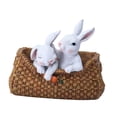 thumbnail image 2 of Figura Decorativa de Maceta de de Pascua, Linda Escultura de Animal, Decoración de Mesa para Interior Y Exterior, para El Hogar, Escritorio O, 2 of 8