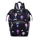 thumbnail image 4 of Bolsa de pañales de maternidad con estampado retro para mujer organizador de cochecito informal para mujer JShteea Para Estrenar, 4 of 7
