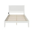 thumbnail image 4 of AFI Nantucket Queen Solid Wood Platform Bed, White, 4 of 8