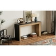 thumbnail image 4 of Mirod Elegant Console Table,Fireplace Design,Simple and Functional with High-Quality Wood Veneer Top ,Versatile for Hallway, Living Room, or Entryway, 4 of 9