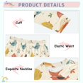 thumbnail image 4 of Dailycode Cotton Pajama Set Snug Fit Long Sleeve Top and Pants for 18M-8Y Cartoon Bird and Leaf, 4 of 7