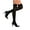 Black, variant on Women's Nylon Over the Knee Sheer Socks Base Reinforced - 6 Pairs (70 Denier) Mink
