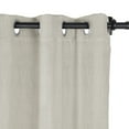 thumbnail image 3 of TWOPAGES Outdoor 26 W X 102 Inch Grommet Curtain Fad Resistant Waterproof Drape, 1 Panel, Beige, 3 of 5