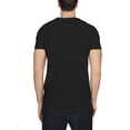 thumbnail image 2 of Ma Croix Mens Lightweight Hipster Curved Hemline T Shirt with Side Zipper, 2 of 6