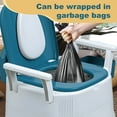 thumbnail image 6 of Bedside Commode, Portable Toilet for Adults, Toilet Chair Seat with Detachable Armrest, Mobile Portable Toilet, Adult Potty Chair for Elderly and Disabled-1, 6 of 8