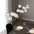 thumbnail image 2 of Sonneman 2962.01 Champagne Bubbles 3 Light 8-1/2" Wide Led Multi Light Pendant - Chrome, 2 of 5