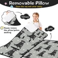 thumbnail image 3 of Black Labrador Toddler Nap Mats for Kids Preschool,Sleeping Mat Bag or Kids,Toddler Sleeping Bag,Toddler Nap Mat or Daycare, 3 of 6
