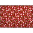 thumbnail image 2 of Addison Rugs Mayfield Premium Machine Washable Transitional Holiday Red Rectangle Rug, 1'8" x 2'6", 2 of 6