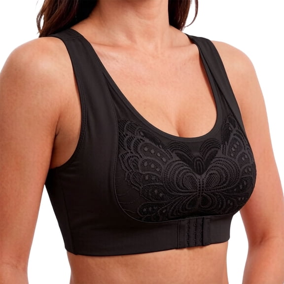 MVRLSH Sports Bras for Women Thin Cup Wire Free Uplift Summer Large Bust Sleep Sexy Comfort Daily Seamless Underwear Bra